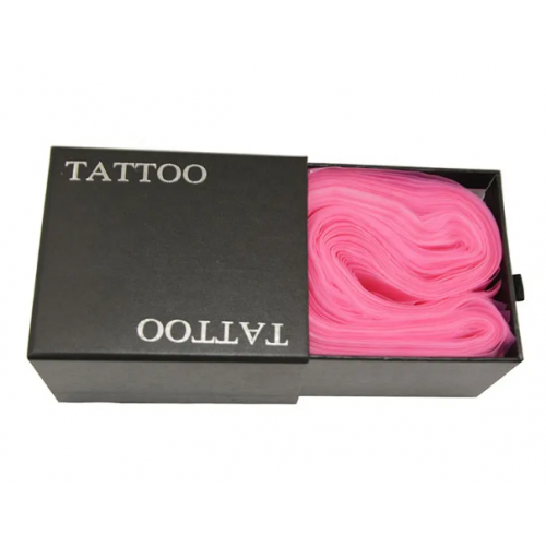 Folia ochronna na clipcord i kabel różowa 100 szt